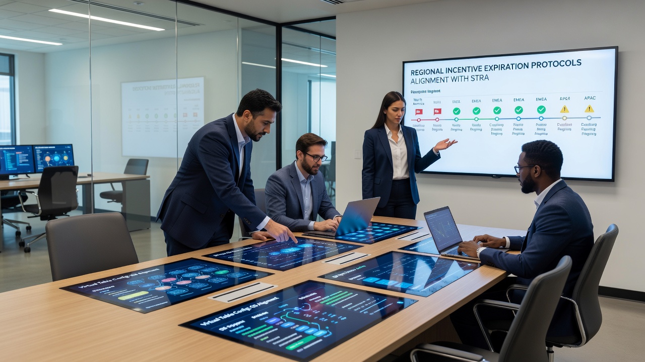 Strategic session planning dashboard displaying synchronized table configurations and incentive expiration dates